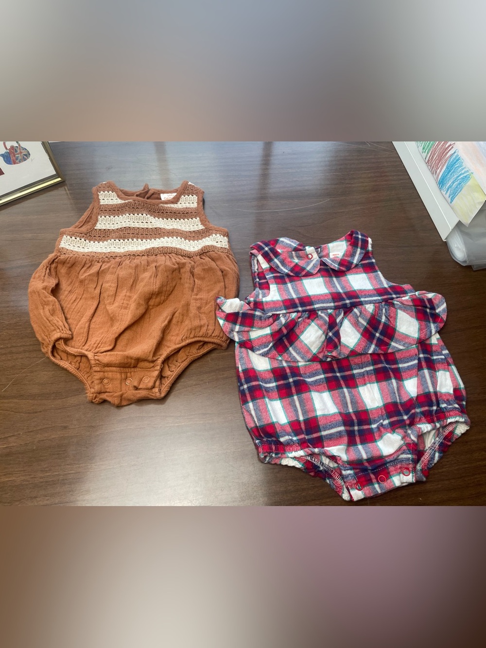 Cat & Jack Girls' Romper Set